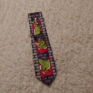 Dr Seuss Grinch Silk Tie